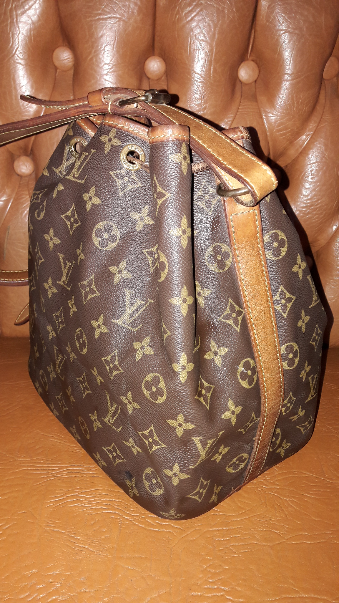 jual very vintage one, shoulder bucket bag original LOUIS VUITTON – ELNOR Fashion